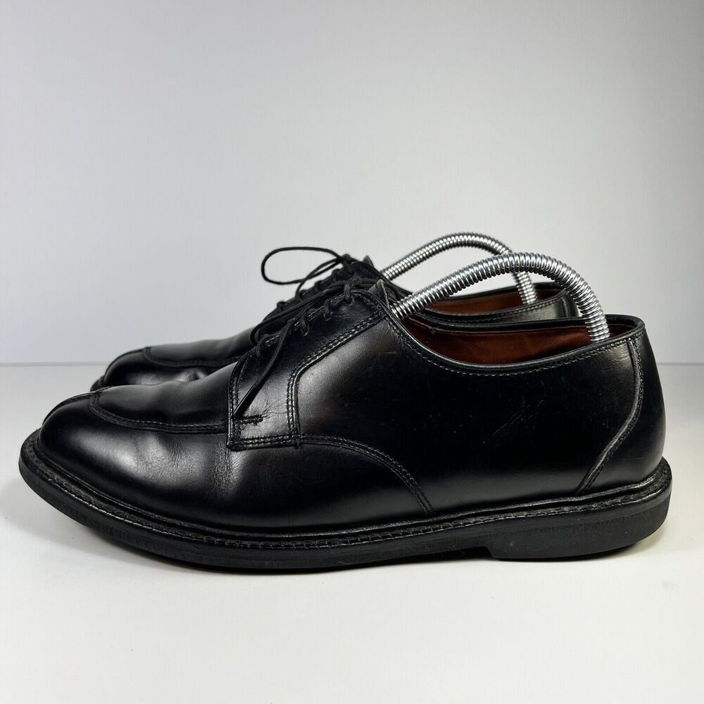 Allen Edmonds Dress Shoes Men’s Size 8.5 EEE Black Leather Upper Oxfords